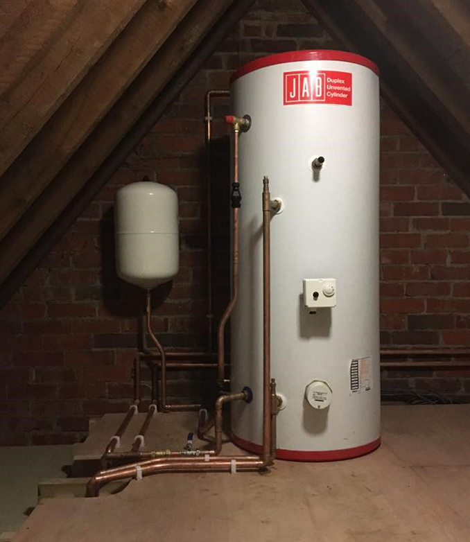 Unvented Hot Water Cylinder Installations in Bideford, Devon